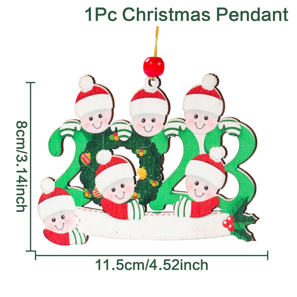DIY Christmas Family Hanging Ornament Decorations - Christmas Decor - Ornament - Festive Fancies