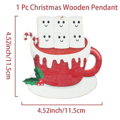 DIY Christmas Family Hanging Ornament Decorations - Christmas Decor - Ornament - Festive Fancies