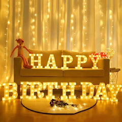 Alphabet Letter LED Lights - Buy 4 Get 25% Off!
