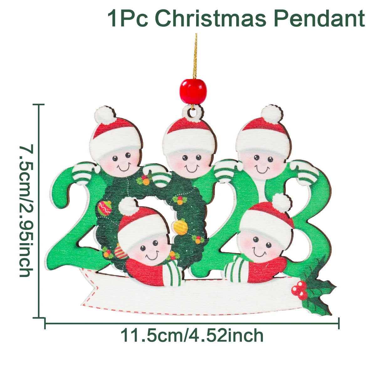 DIY Christmas Family Hanging Ornament Decorations - Christmas Decor - Ornament - Festive Fancies