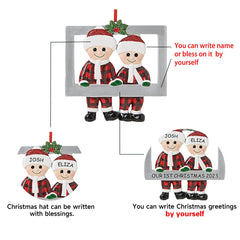 DIY Christmas Family Hanging Ornament Decorations - Christmas Decor - Ornament - Festive Fancies