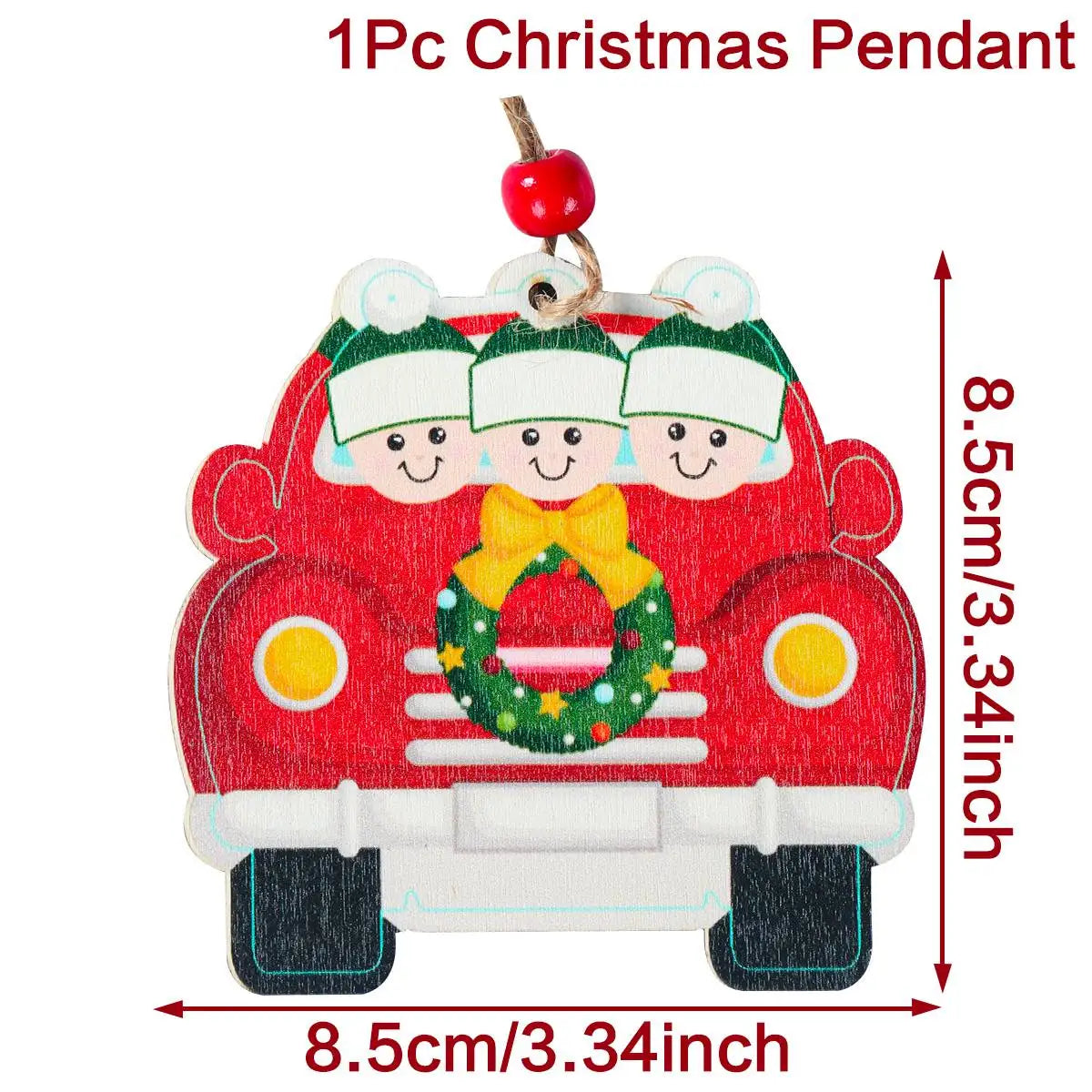 DIY Christmas Family Hanging Ornament Decorations - Christmas Decor - Ornament - Festive Fancies