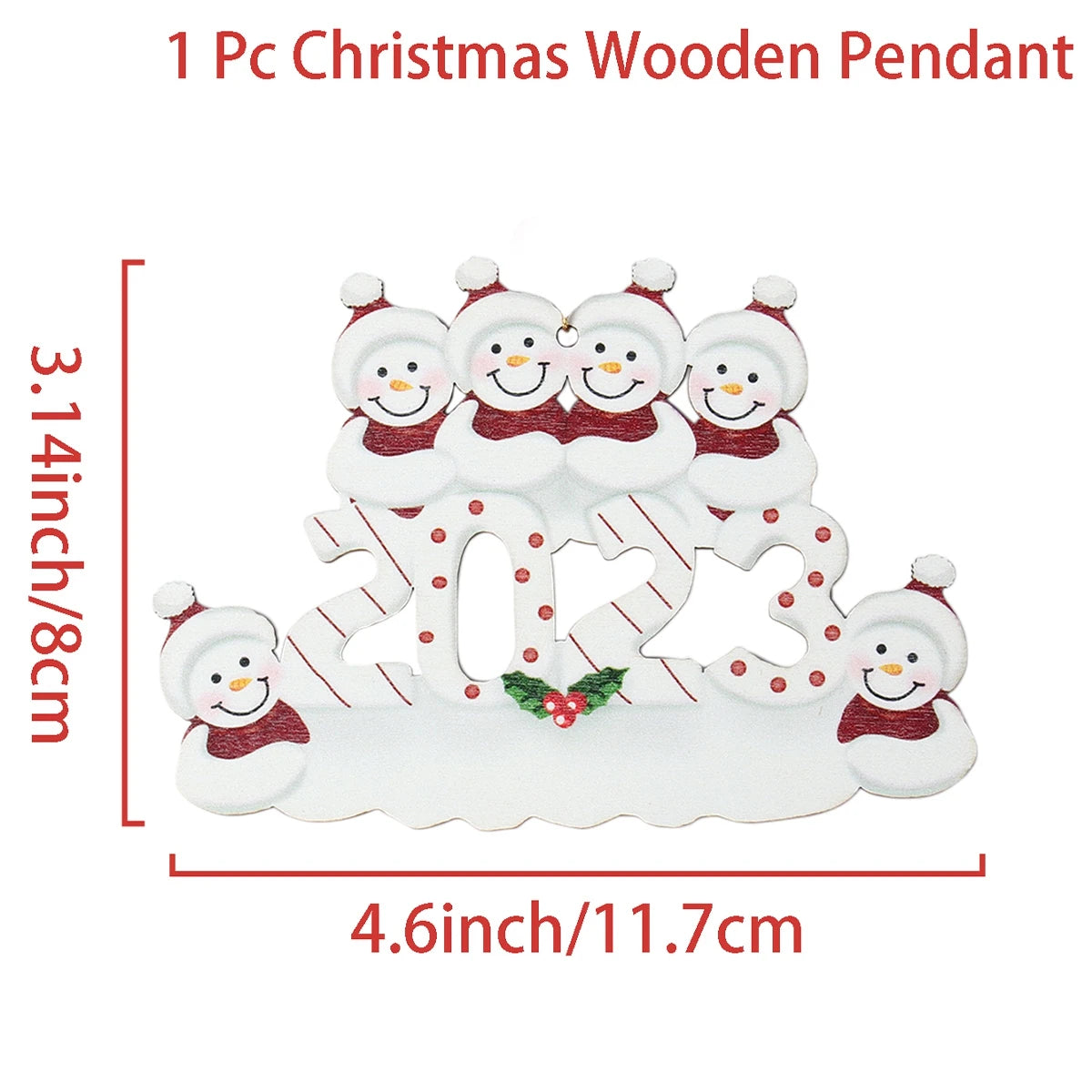 DIY Christmas Family Hanging Ornament Decorations - Christmas Decor - Ornament - Festive Fancies