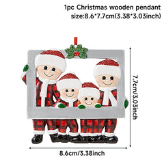 DIY Christmas Family Hanging Ornament Decorations - Christmas Decor - Ornament - Festive Fancies
