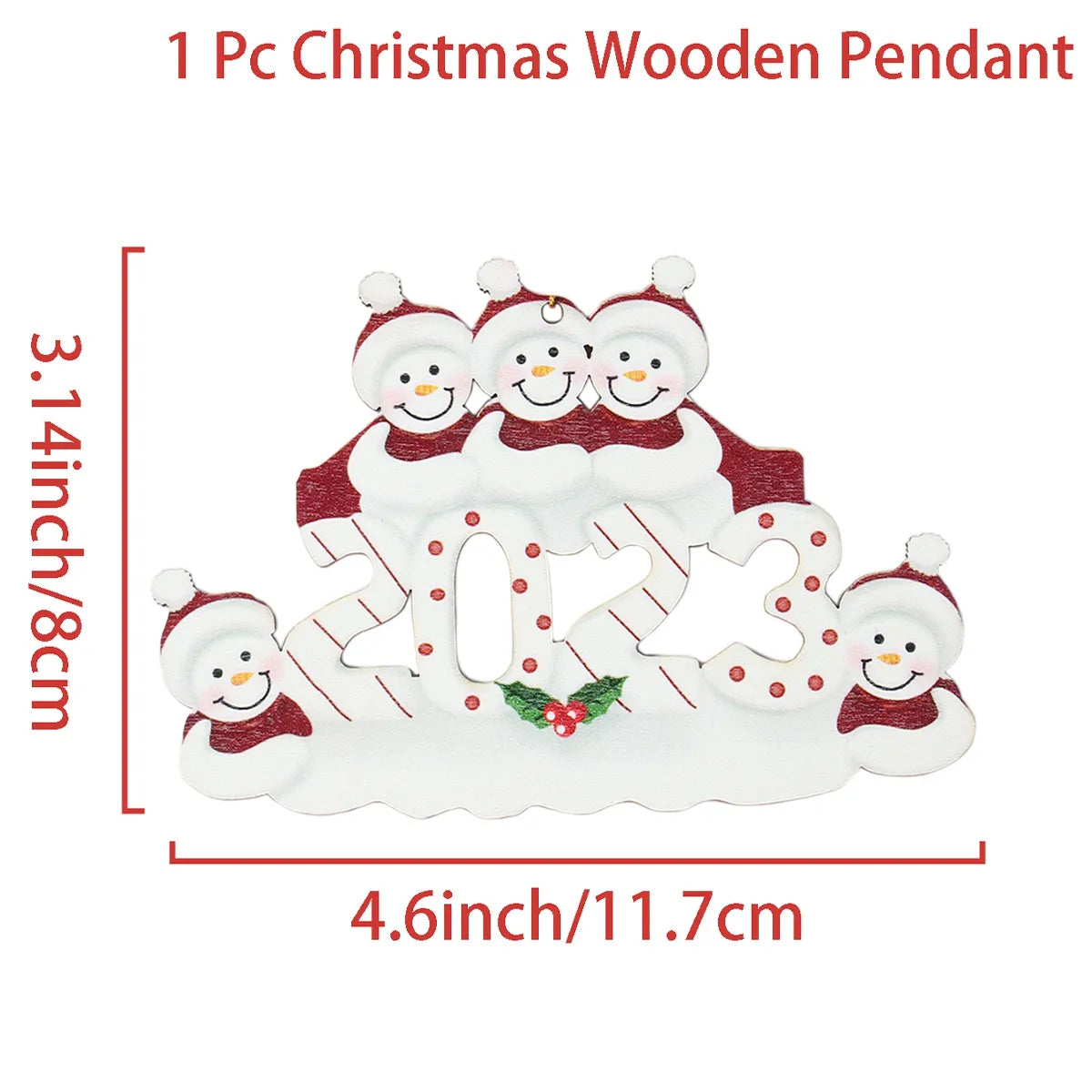 DIY Christmas Family Hanging Ornament Decorations - Christmas Decor - Ornament - Festive Fancies