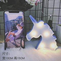 Mini LED Table Night Light Lamp 3D Shapes, Battery-Operated - Christmas Decor - Lights - Festive Fancies
