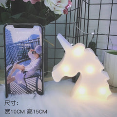 Mini LED Table Night Light Lamp 3D Shapes, Battery-Operated - Christmas Decor - Lights - Festive Fancies