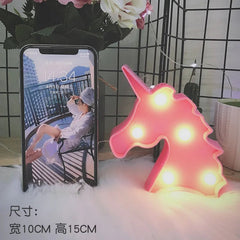 Mini LED Table Night Light Lamp 3D Shapes, Battery-Operated - Christmas Decor - Lights - Festive Fancies