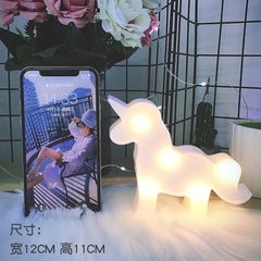 Mini LED Table Night Light Lamp 3D Shapes, Battery-Operated - Christmas Decor - Lights - Festive Fancies