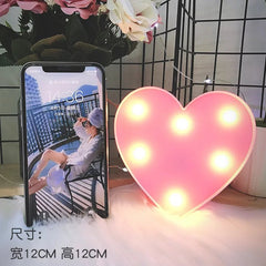 Mini LED Table Night Light Lamp 3D Shapes, Battery-Operated - Christmas Decor - Lights - Festive Fancies