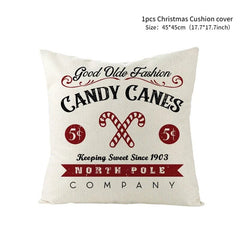Christmas Cushion Throw Pillow Cover - Farm House - Festive Fancies