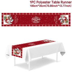 Christmas Table Runners - Plaid - Festive Fancies