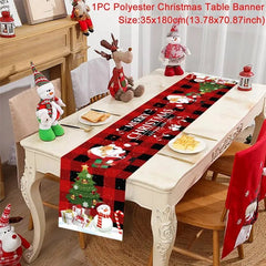 Christmas Table Runners - Plaid - Festive Fancies