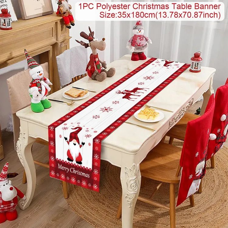 Christmas Table Runners - Plaid - Festive Fancies