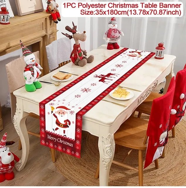 Christmas Table Runners - Plaid - Festive Fancies