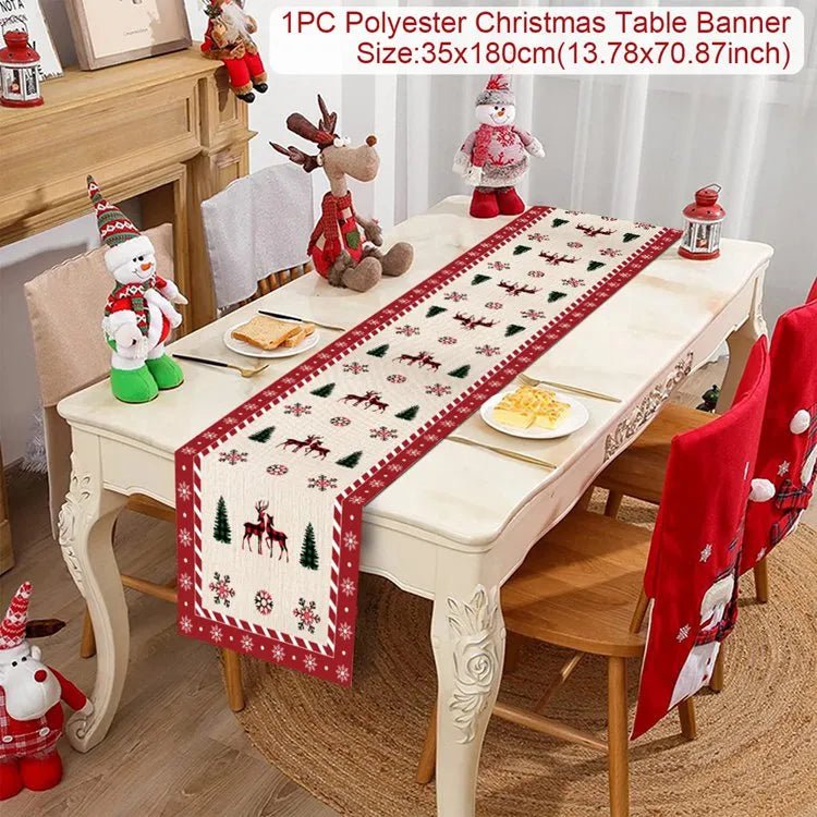 Christmas Table Runners - Plaid - Festive Fancies