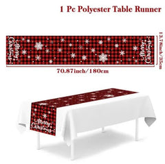 Christmas Table Runners - Plaid - Festive Fancies