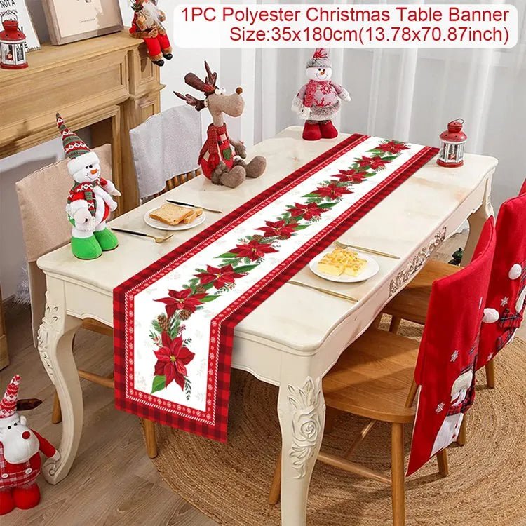 Christmas Table Runners - Plaid - Festive Fancies