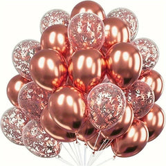 Confetti Latex Balloons For Party Decoration 30pcs - Festive Fancies