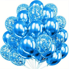Confetti Latex Balloons For Party Decoration 30pcs - Festive Fancies