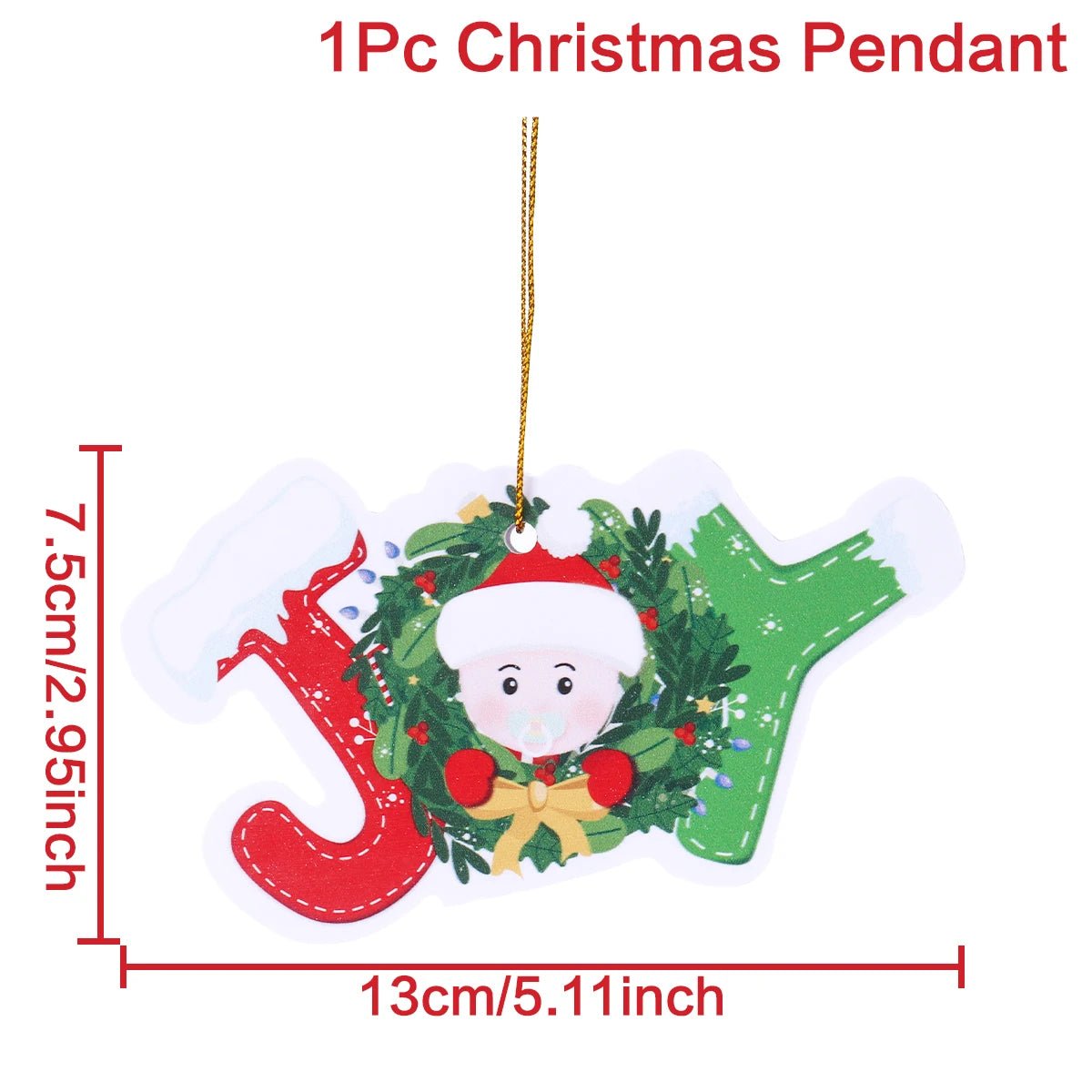 DIY Christmas Family Hanging Ornament Decorations - Christmas Decor - Ornament - Festive Fancies