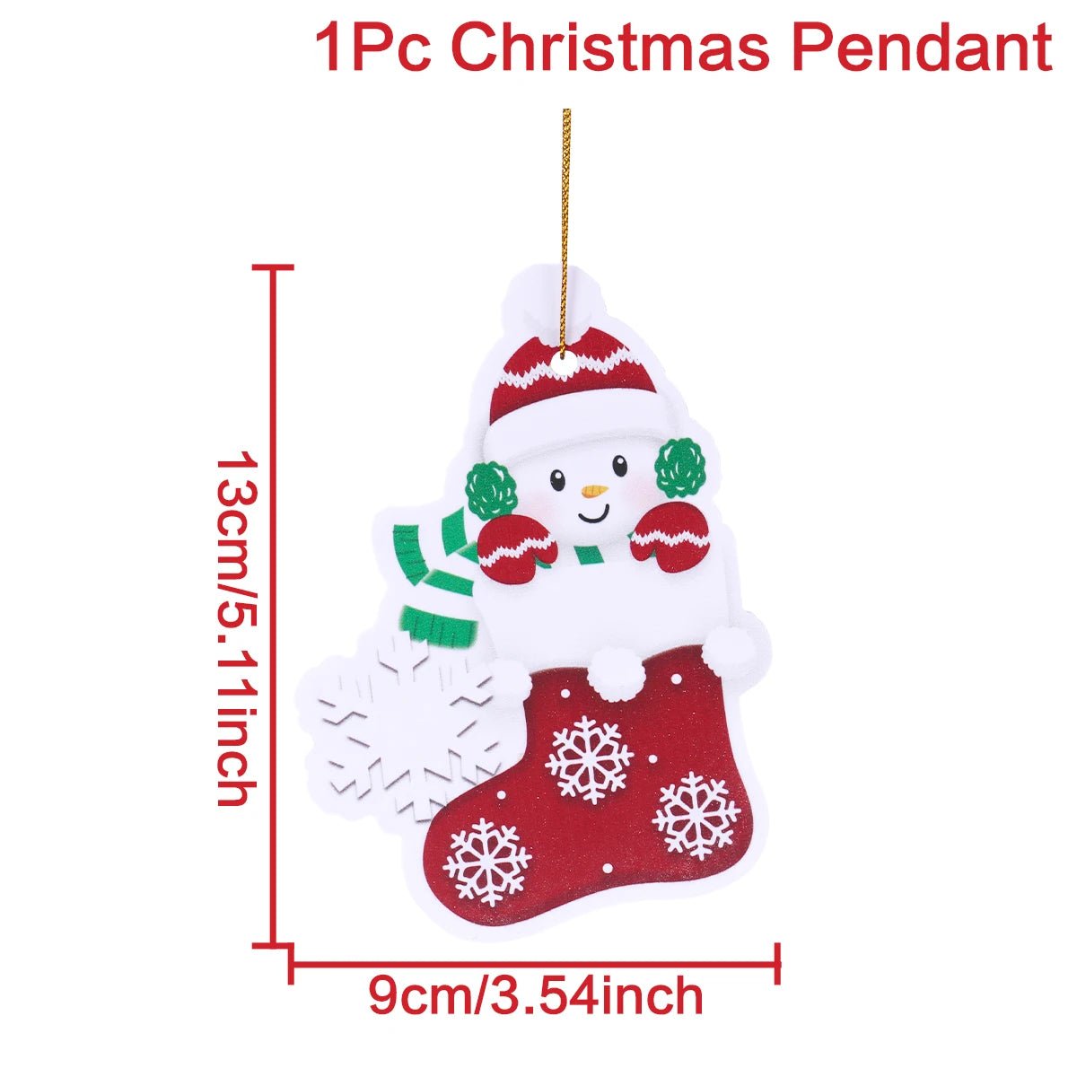 DIY Christmas Family Hanging Ornament Decorations - Christmas Decor - Ornament - Festive Fancies