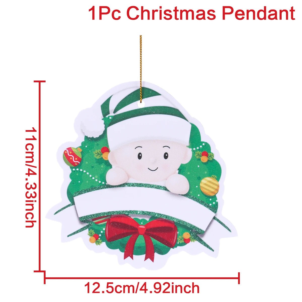 DIY Christmas Family Hanging Ornament Decorations - Christmas Decor - Ornament - Festive Fancies