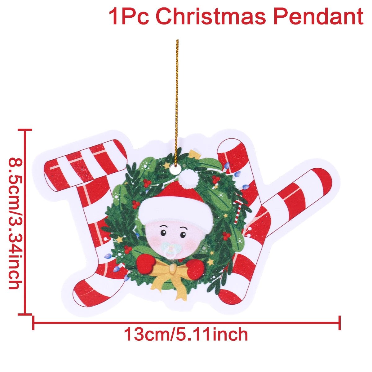 DIY Christmas Family Hanging Ornament Decorations - Christmas Decor - Ornament - Festive Fancies
