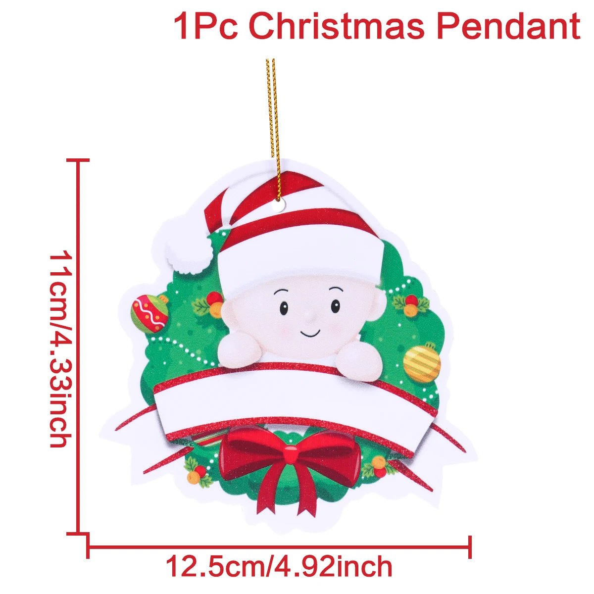 DIY Christmas Family Hanging Ornament Decorations - Christmas Decor - Ornament - Festive Fancies