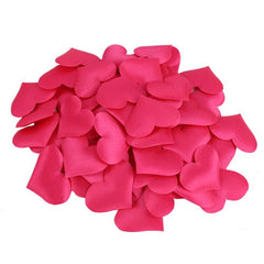Heart Petals Confetti for Wedding Toss Table Decor Photography Props (100pcs) - Festive Fancies