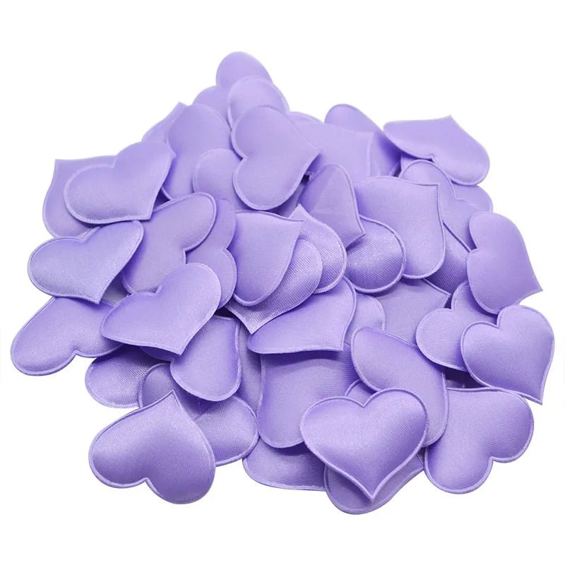 Heart Petals Confetti for Wedding Toss Table Decor Photography Props (100pcs) - Festive Fancies