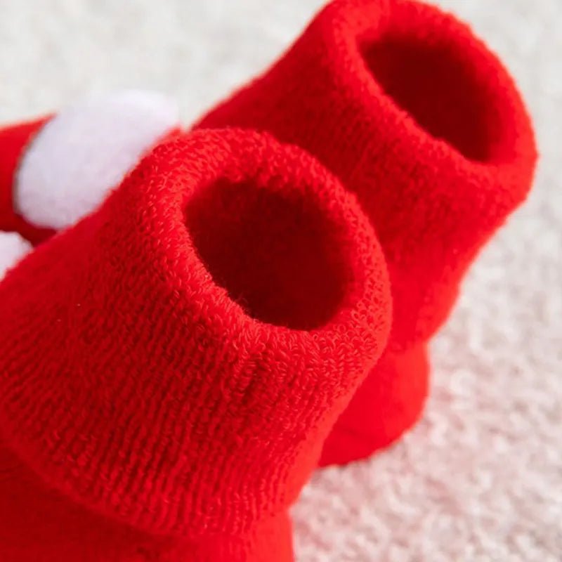 Kids Children's Socks for Girls Boys Non-slip Print Cotton - Festive Fancies