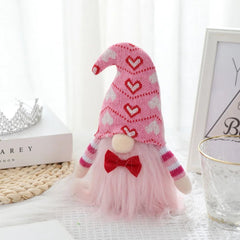 Knitted Handmade Plush Toy Gnome Dolls - Festive Fancies