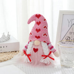 Knitted Handmade Plush Toy Gnome Dolls - Festive Fancies