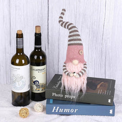 Knitted Handmade Plush Toy Gnome Dolls - Festive Fancies