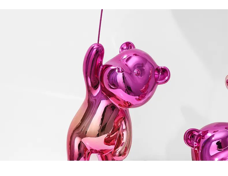 Love Bear Figurine Nordic Modern Resin Home Decor - Festive Fancies