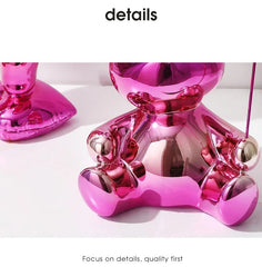 Love Bear Figurine Nordic Modern Resin Home Decor - Festive Fancies