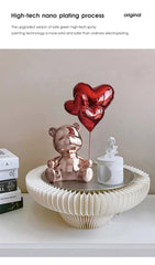 Love Bear Figurine Nordic Modern Resin Home Decor - Festive Fancies