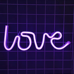 Love LED Neon Sign Light - Festive Fancies