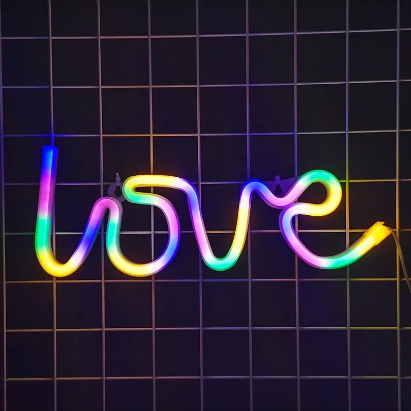 Love LED Neon Sign Light - Festive Fancies