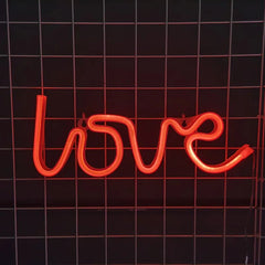 Love LED Neon Sign Light - Festive Fancies