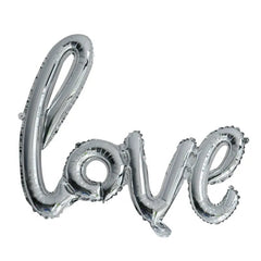 "LOVE" Letter Foil Balloons for Valentines, Weddings, Engagement Parties, Anniversaries, Romantic Celebrations - Festive Fancies