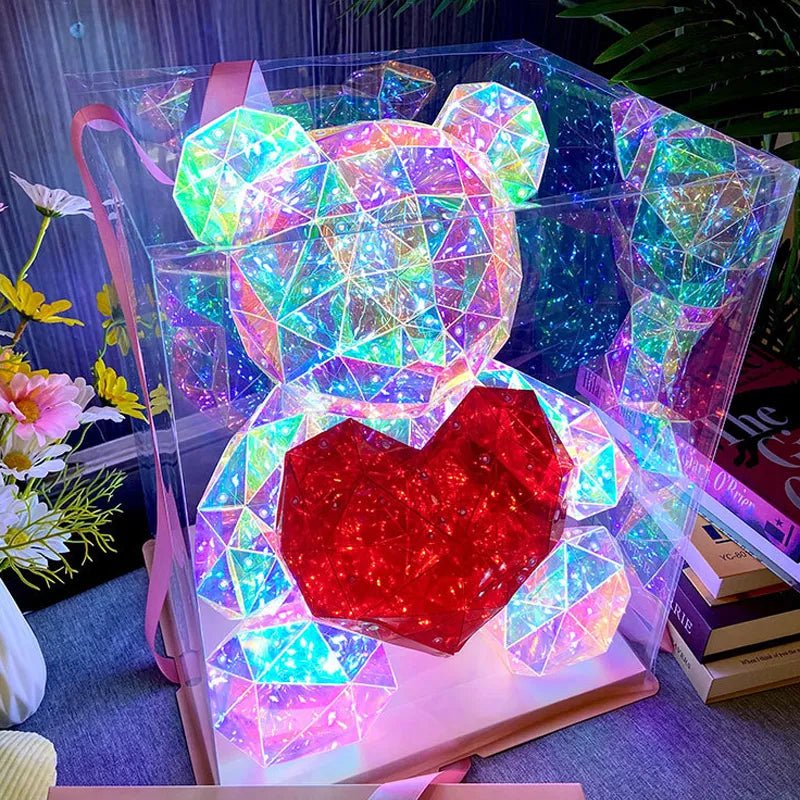 Luminous Teddy Bear Doll 30cm - Festive Fancies