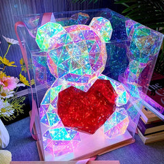 Luminous Teddy Bear Doll 30cm - Festive Fancies