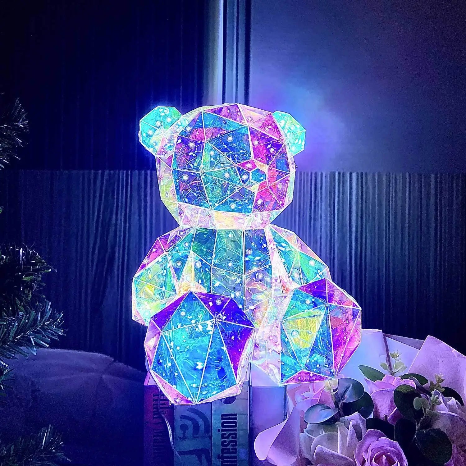 Luminous Teddy Bear Doll 30cm - Festive Fancies