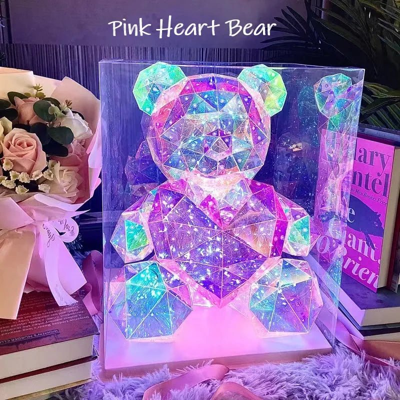 Luminous Teddy Bear Doll 30cm - Festive Fancies