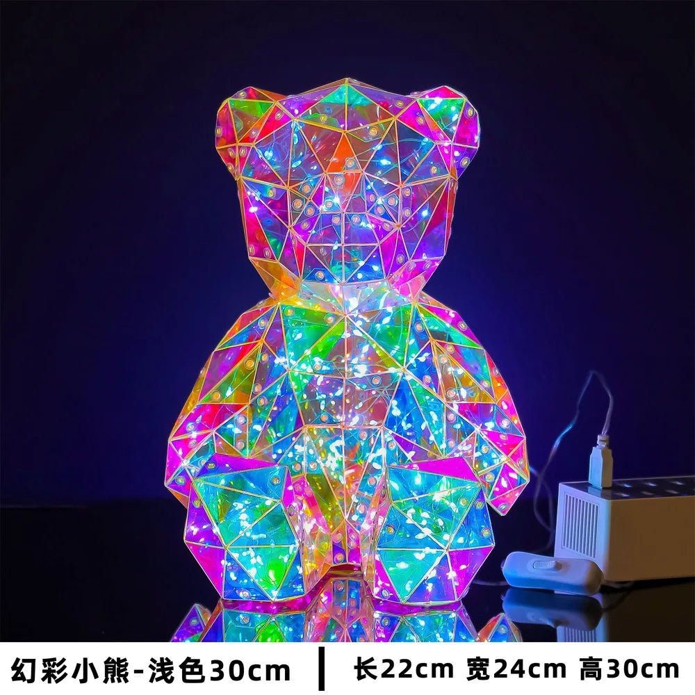 Luminous Teddy Bear Doll 30cm - Festive Fancies