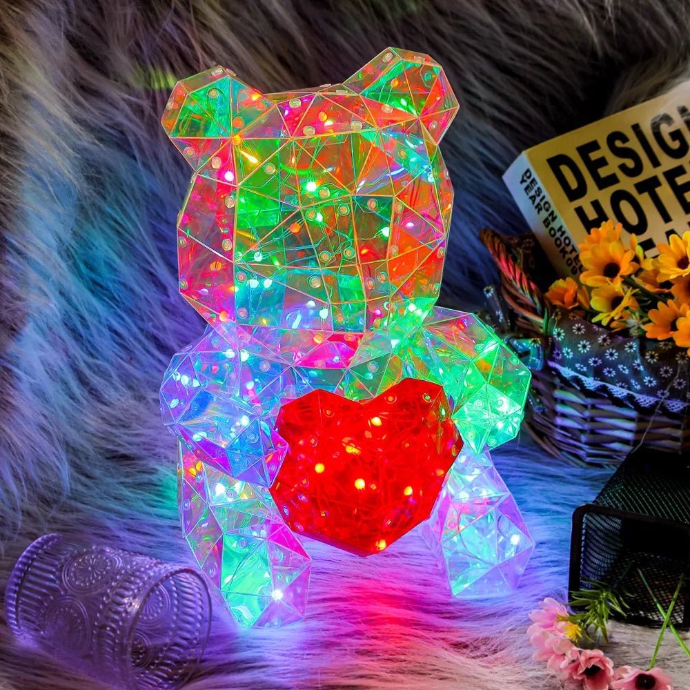 Luminous Teddy Bear Doll 30cm - Festive Fancies