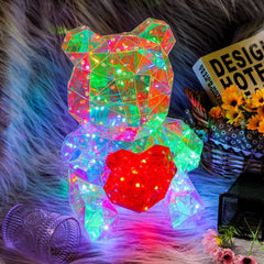 Luminous Teddy Bear Doll 30cm - Festive Fancies