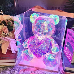 Luminous Teddy Bear Doll 30cm - Festive Fancies